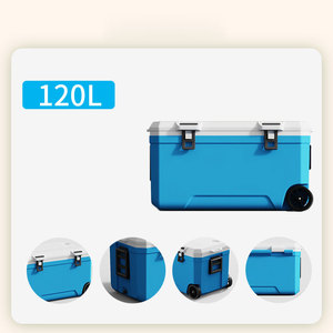 Cooler de Trolley para Exterior, Cooler de Camping com Múltiplas Opções de Cores e Vários Coolers Ultra-grandes para Bebidas Quentes e Frias - Product Image 3