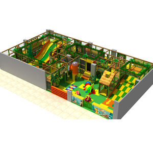 Parque infantil para niños, juegos <span class=keywords><strong>de</strong></span> trampolín <span class=keywords><strong>de</strong></span> madera, Tobogán, gimnasio interior, parque infantil - Product Image 5
