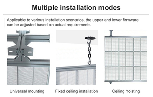 Tùy chỉnh linh hoạt trong suốt Holographic 3D hoạt hình quảng cáo hiển thị tất cả các kim loại siêu mỏng Màn hình LED bán lẻ cửa sổ - Product Image 5