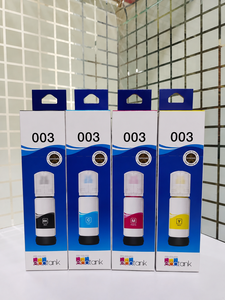 Juego de Botellas de Tinta de Cuatro Colores Epson 003, Negro, Cian, Magenta, Amarillo, Suministros para Impresora EcoTank - Product Image 2