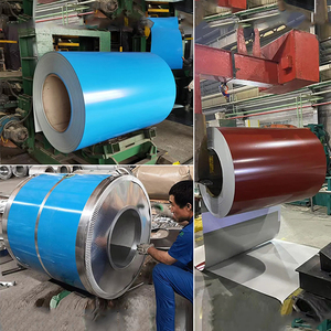 Bobina de Acero Prepintada PPGI al por Mayor, Bobinas de Acero PPGI de 0.12mm-2mm para Techos, Bobina PPGI Personalizada con Estándar ASTM - Product Image 5