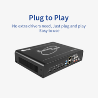 Serveur de fusion de projection intégré BIT-EPF-103 1 entrée HDMI 3 sorties HDMI 64 Go de stockage Grade industriel 1x1 1x2 1x3 Processeur vidéo