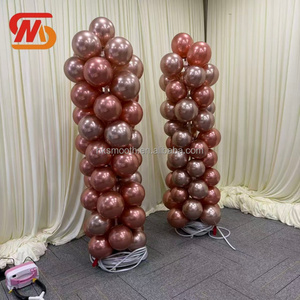 SMOOTH Easy Installation Plastic Balloon Tower Balloon <b>Stand</b> Arch With Base and Pole for Wedding Decoration - Product Image 2