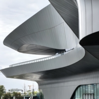 Panneau de façade en aluminium thermolaqué massif, écologique, ignifuge, imperméable, pour revêtement mural extérieur de bâtiment à façade continue