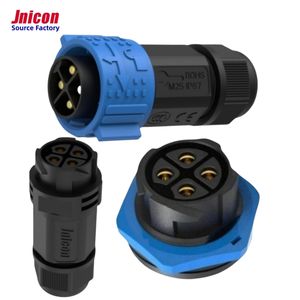 Jnicon <span class=keywords><strong>meilleur</strong></span> prix M25 IP67 Push Lock 4Pin 40A connecteur étanche mâle femelle câble fil prise E vélo batterie connecteur de stockage - Product Image 6