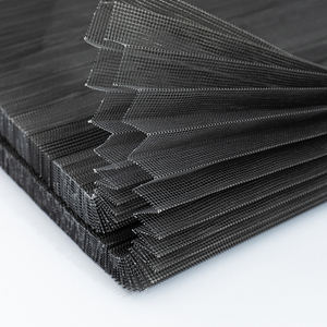 <span class=keywords><strong>Moustiquaire</strong></span> <span class=keywords><strong>coulissante</strong></span> de haute qualité facile à nettoyer <span class=keywords><strong>moustiquaire</strong></span> moderne Plisse pour portes fenêtres écran de fenêtre en maille plissée en Polyester - Product Image 2