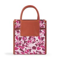 Sac à main carré en cuir PU pour femme, motif camouflage moderne unique, mini sac fourre-tout, sac bandoulière pour les sorties en plein air, les occasions décontractées et le quotidien
