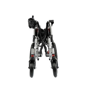Engelli için hafif taşınabilir otomatik tıbbi çelik katlanabilir motorlu elektrikli tekerlekli sandalye yürüteç - Product Image 5