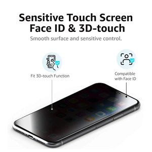 9H 2.5D 0.33Mm Tempered Glass Bảo Vệ Phim Chống Gián Điệp Riêng Tư Bảo Vệ Màn Hình Cho Iphone 17 Điện Thoại Di Động - Product Image 4