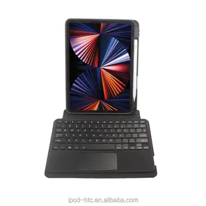 Fabrika OEM/ODM ile iPad Pro klavye Touchpad arkadan aydınlatmalı ayrılabilir klavye iPad kılıfı 10th Gen 2022 10.9 inç