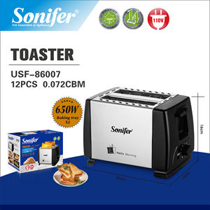 Sonifer USF-86007 2 조각 레트로 토스터 스마트 전기 미니 토스터 오븐 샌드위치 빵 토스터 - Product Image 2