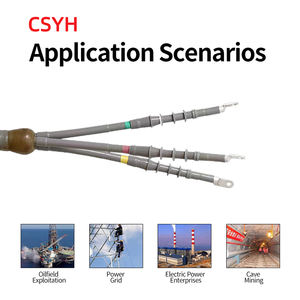 Prensaestopas <span class=keywords><strong>de</strong></span> 3 núcleos <span class=keywords><strong>de</strong></span> alto voltaje <span class=keywords><strong>de</strong></span> 10KV Terminales <span class=keywords><strong>de</strong></span> pegamento <span class=keywords><strong>de</strong></span> silicona <span class=keywords><strong>de</strong></span> JLS-10 retráctiles en frío en el interior para tamaños <span class=keywords><strong>de</strong></span> cable <span class=keywords><strong>de</strong></span> 25-500mm ² - Product Image 5