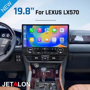 หน้าจอสัมผัสขนาด 19.8 นิ้ว สำหรับ Lexus Lx570 ปี 2007-2015 เครื่องเล่นมัลติมีเดียพร้อมระบบนำทาง GPS วิทยุในรถยนต์ รองรับ Carplay - Product Image 5