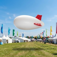 Ballon publicitaire gonflable à l'hélium télécommandé pour événements et spectacles - Grande Vente