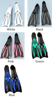 Palmes d'entraînement de natation courtes avec logo personnalisé pour adultes en caoutchouc de silicone durable TPR longues lames Scuba Divin