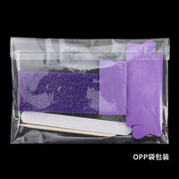 Kit de manucure jetable professionnel avec lime à ongles en bois Mini tampon bâton de bois séparateur d'orteils pour ensemble de pédicure