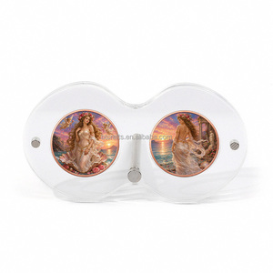 Moneta Bifacciale Afrodite <span class=keywords><strong>Venere</strong></span> da 1 Oncia in Rame Puro .999, Dea della Mitologia Greca, Moneta da Collezione da 1oz in Portamonete 2-in-1 - Product Image 1