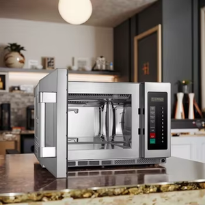 High Quality 34l 230v/50hz Mechanical Control Stainless Steel Countertop Microwave Oven Household 1800w Child <b>Lock</b> - Product Image 6