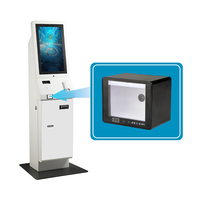 Lecteur de codes-barres de bureau MASUNG MS-DCS20 avec interface USB, scanner de codes QR omnidirectionnel 1D/2D pour les applications de lecture de codes-barres
