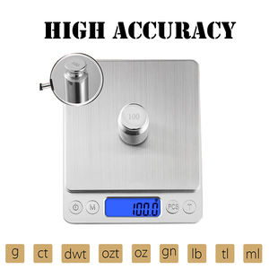 3kg elektronik teraziler gıda diyet posta dijital gıda mutfak terazisi - Product Image 2