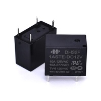 DH32F-1AST-GF-DC12V relais d'usage général pour la maison intelligente 16A 5 broches 5V 6V 9V 18V 24V 48V PCB relais de puissance relais d'appareils ménagers