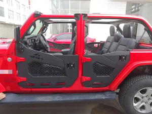 Spedking Ventes Flash Portes Demi-Portes en Acier Tubulaire avec Miroirs pour <span class=keywords><strong>JEEP</strong></span> <span class=keywords><strong>Wrangler</strong></span> JK/JL Demi-Portes de Voiture - Product Image 3