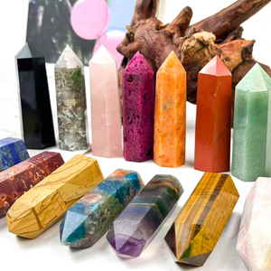 Venta al por mayor de artesanías espirituales de piedras preciosas naturales: Cuarzo Energético, Citrino, Amatista de Ensueño, Puntas de Cristal para Decoración - Product Image 2