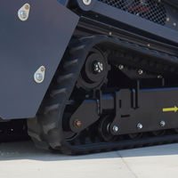 Mini-chargeuse compacte sur chenilles EPA pour l'agriculture et les travaux de terrassement
