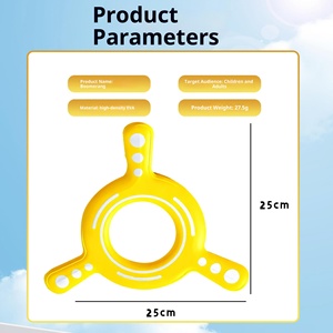 Nuevo Boomerang de Juguete para Niños de 2 a 4 Años, Apto para Padres, Deportes al Aire Libre en el Parque, Disco Volador Suave de Tres Aspas de Goma - Product Image 6