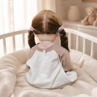 Mehrsprachige Konversationsaufzeichnung 22 Zoll Lebensechte Neugeborenen-Babypuppe Weiche Silikon-Vinyl-Mädchenpuppe Geburtstagsgeschenk Anpassbar
