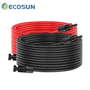 Câble de panneau solaire approuvé par le TUV Câble CC <span class=keywords><strong>photovoltaïque</strong></span> noir rouge 4mm2 - Product Image 1