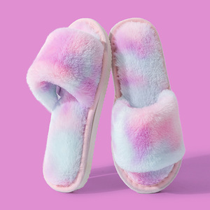 Nouvelles pantoufles en fourrure à imprimé léopard avec semelle en PVC de qualité supérieure, doublure Oolush, style féerique, livraison rapide - Product Image 2