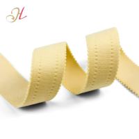 Bande élastique douce et agréable pour la peau, à double picot, tricotée, extensible, pour lingerie, soutien-gorge, sous-vêtements, couture de vêtements