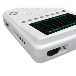 JZ-TEC1201 <b>12</b> Lead <b>12</b> Channel Portable Handheld EKG/ECG Machine CE Certified Class II Built-in Battery 1000Hz Sampling Rate - Product Image 5