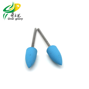 Jenking-pulidor de silicona para cerámica Cf103f, alta calidad, azul fino, baja velocidad (RA/CA), fresa de pulido dental - Product Image 2