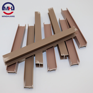 MH 10-16mm PVC/TPV <strong>Plastic</strong> Profile I-shape <strong>Trim</strong> Strip Chinese Design Durable &amp; Eco-friendly <strong>Window</strong> <strong>Trim</strong> - Product Image 4