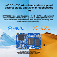 Carte de développement Forlinx OK1126BJ-C en panneau de particules, carte de base micro-embettée Rockchip, SoC basé sur l'IA pour l'inférence par calcul en périphérie carte-à-carte