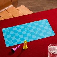 Nueva llegada lindo POP MART los MONSTERS Let's Checkmate Series-Alfombrilla de escritorio para computadora Decoraciones de escritorio de moda Caja ciega