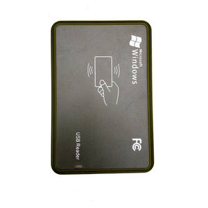 Lector de Tarjetas USB de Escritorio RFID LF/HF ABS con Protocolo Wiegand e ISO 14443A para Sistemas de Control - Product Image 2
