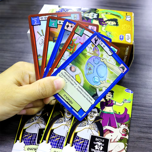 <span class=keywords><strong>Cartes</strong></span> TCG personnalisées en papier d'art de haute qualité Conception holographique personnalisée pour les jeux d'enfants - Product Image 1