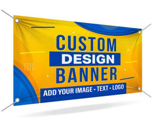 Bannière personnalisée pour extérieur, toile de fond sur mesure, panneau publicitaire pour <span class=keywords><strong>anniversaire</strong></span>, entreprise, remise de diplôme, décoration de mariage - Product Image 1