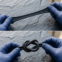 Mastic silicone neutre transparent pour carrelage céramique, étanche, remplacement de coulis, application de réparation cuisine et salle de bain