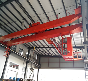 Single Girder EOT Crane with <b>Electric</b> <b>Wire</b> Rope Hoist for Manufacturing Plant Assembly Workshop and Warehouse Operations - Product Image 1