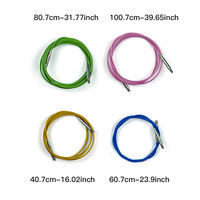Juego de Agujas de Tejer Circulares Intercambiables de 13 Tamaños, Cables Extensibles Desmontables para Tejer Suéteres