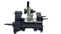 Tour CNC à banc incliné DONGS TCK52DDY avec axe Y et outils motorisés, centre de tournage horizontal multitâches