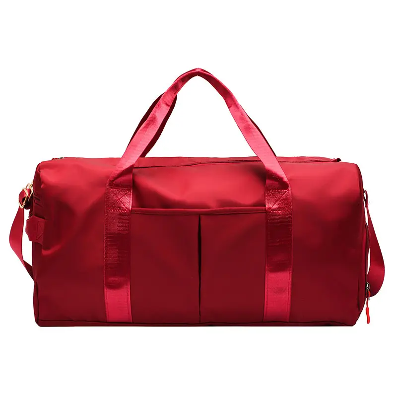 Nylon impermeabile personalizzato in vendita Design borsa da viaggio pieghevole di lusso da palestra con custodia per donna e uomo