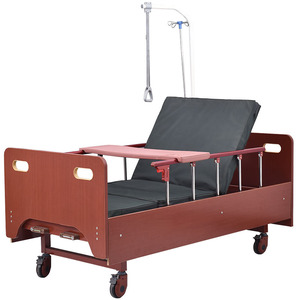 Lit médical manuel New Century, simple et double, à bascule, en acier inoxydable, pour les soins aux patients - Product Image 1