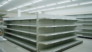 ชั้นวางของอีพ็อกซี่แบบมีรูพรุนโลหะแบบยืนอิสระสำหรับงานหนักแบบชั้นเดียว - Product Image 4