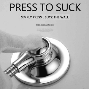 Support de pommeau de <span class=keywords><strong>douche</strong></span> <span class=keywords><strong>ventouse</strong></span> support de <span class=keywords><strong>douche</strong></span> réglable support de pommeau de <span class=keywords><strong>douche</strong></span> pivotant Design chromé pour Camping maison hôtel - Product Image 4