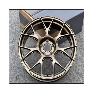 Top Rank 18 pulgadas cromo oro y plata y Negro 5x113 112 114,3/108 llanta para X5 F30 para RE V7 - Product Image 2